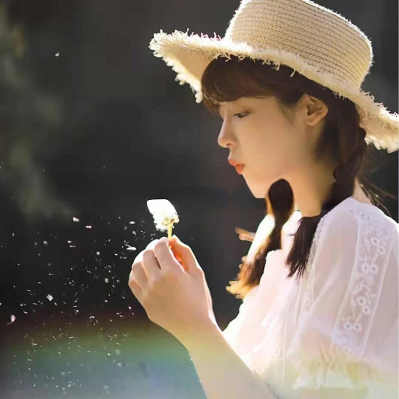 Nhật Bản Dễ Thương Raffia Dệt  - đánh giá và giá Hat Floppy Wide