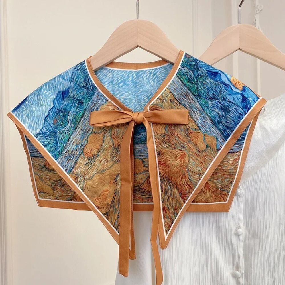 Floral Pattern Shirt Fake Coll - đánh giá và giá Blouse Off Shoulder