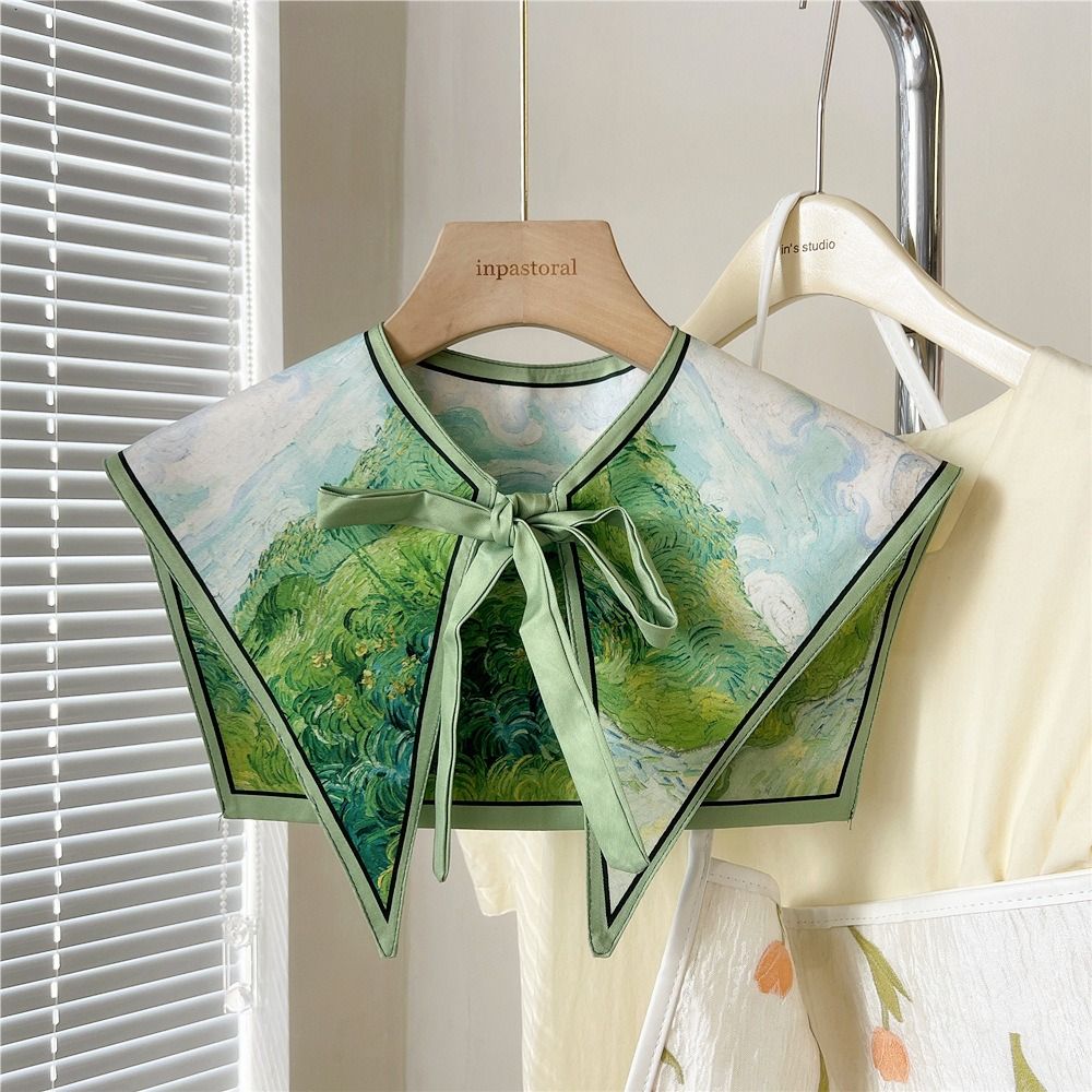 Floral Pattern Shirt Fake Coll - đánh giá và giá Blouse Off Shoulder