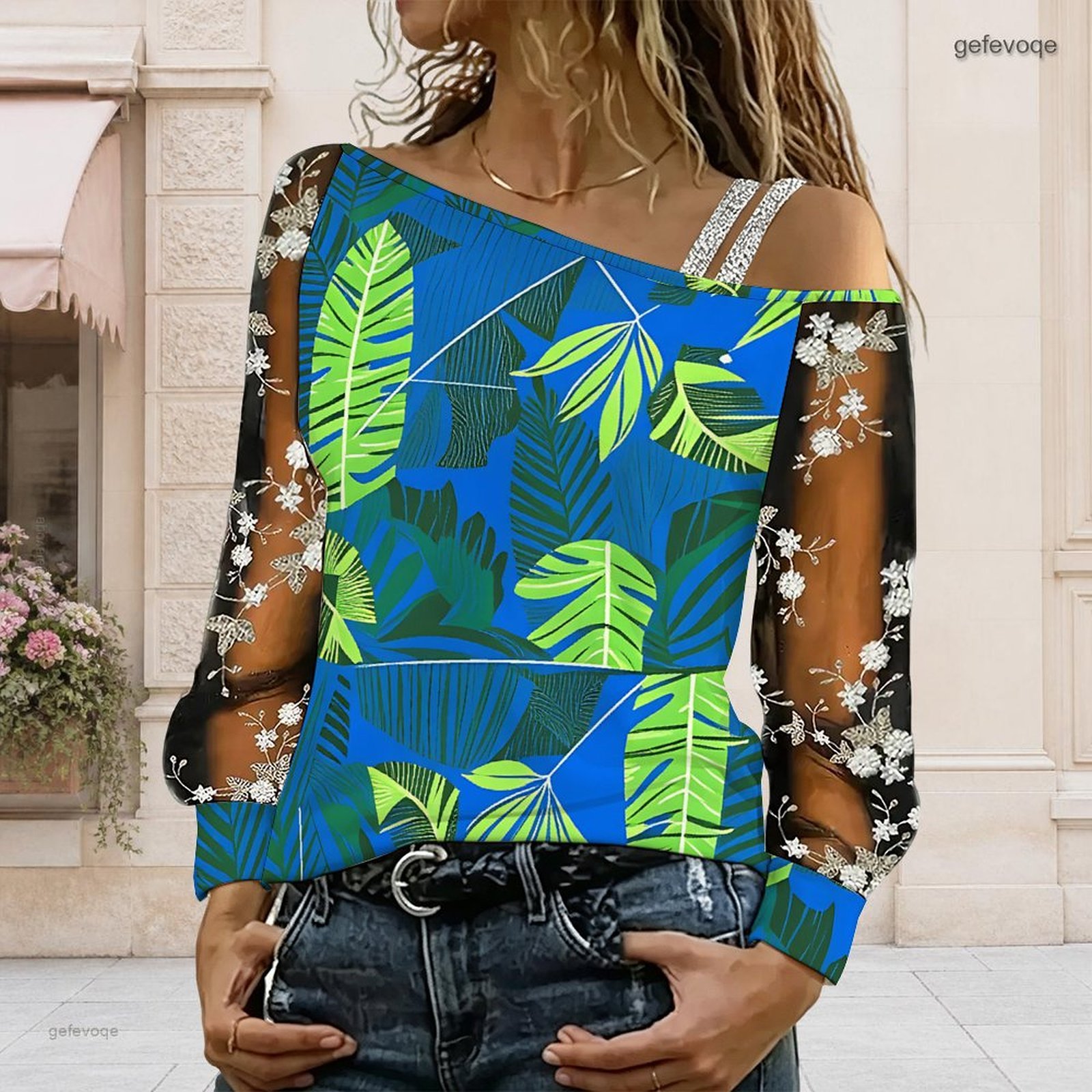 Women Off Shoulder Blouse Asym - đánh giá và giá Blouse Off Shoulder