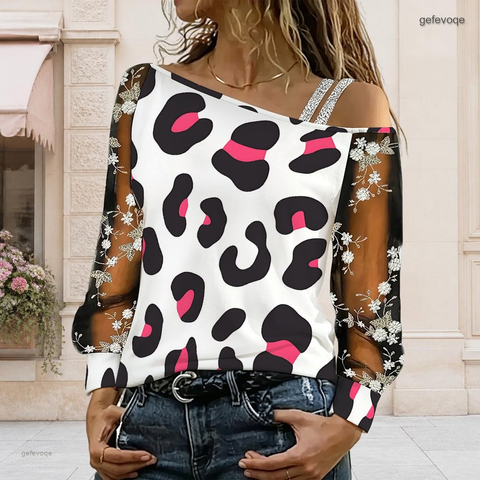 Women Off Shoulder Blouse Asym - đánh giá và giá Blouse Off Shoulder
