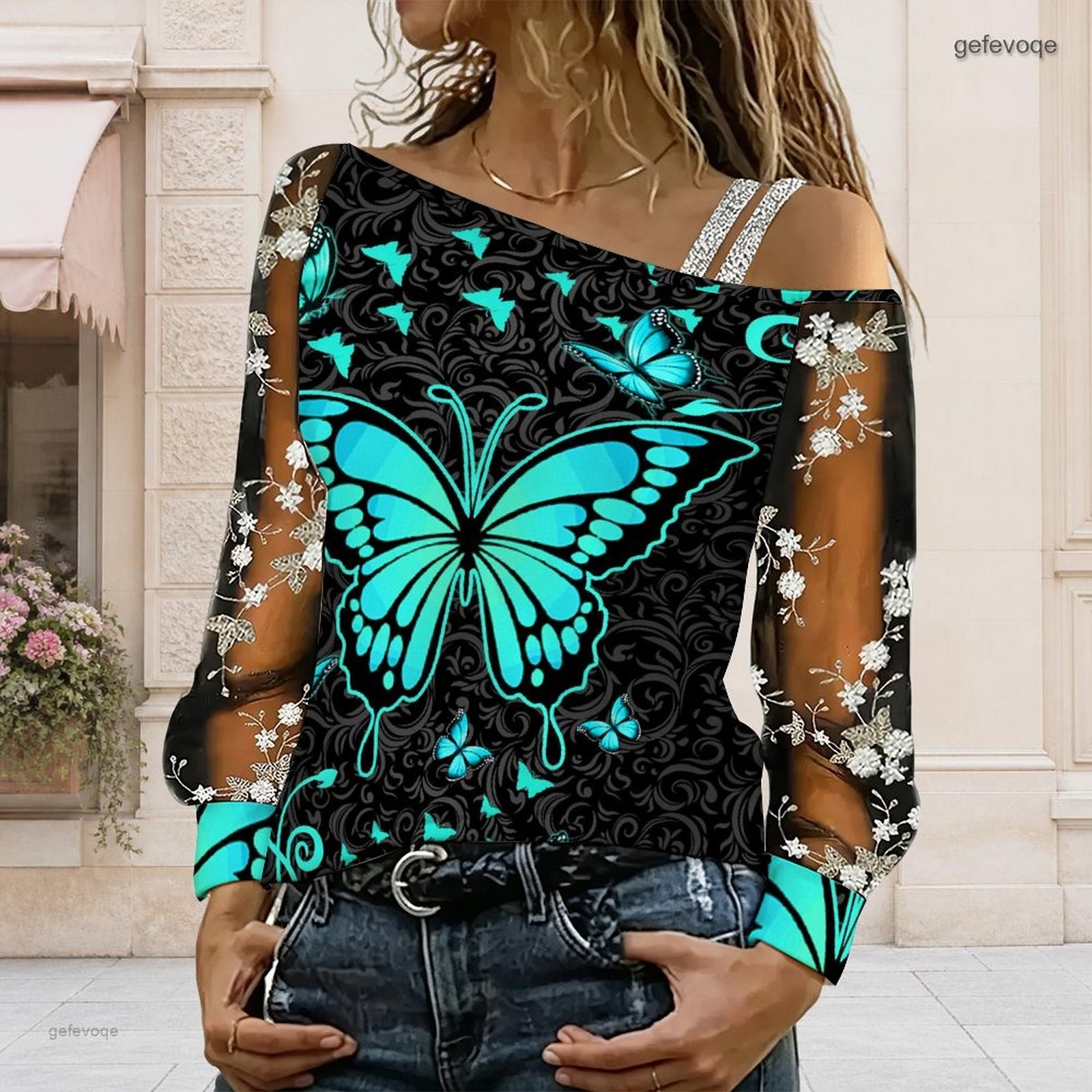 Women Off Shoulder Blouse Asym - đánh giá và giá Blouse Off Shoulder