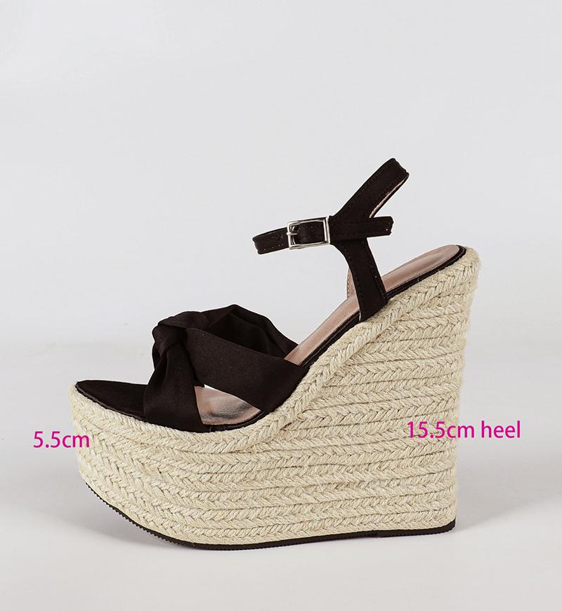 LIHUAMAO 15.5cm Heel Pumps Wom - đánh giá và giá Wedge Espadrille Women