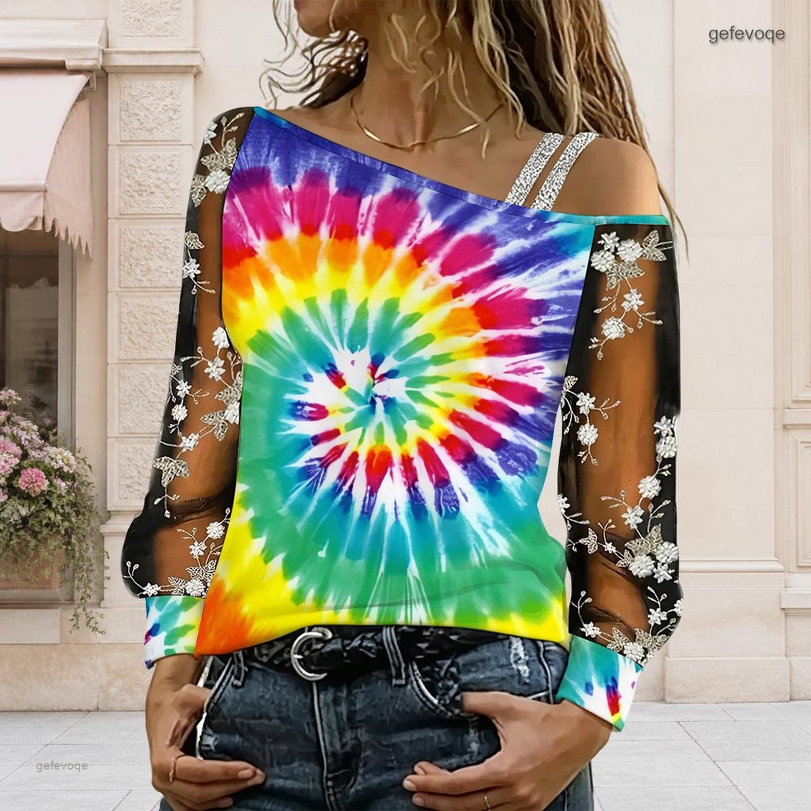 Women Off Shoulder Blouse Asym - đánh giá và giá Blouse Off Shoulder