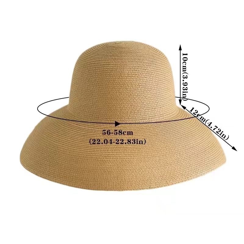 Floppy Wide Brim Summer Beach  - đánh giá và giá Hat Floppy Wide