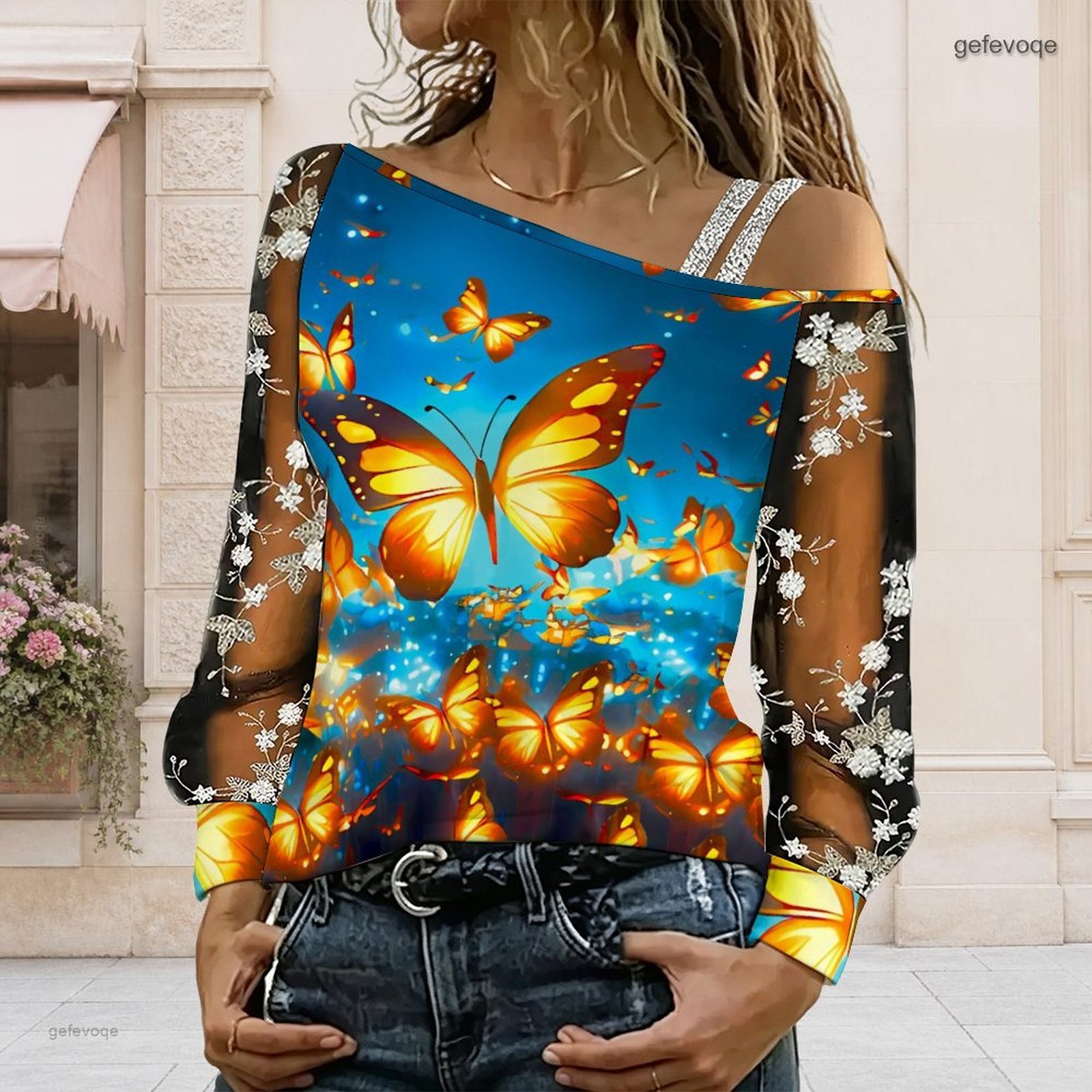 Women Off Shoulder Blouse Asym - đánh giá và giá Blouse Off Shoulder