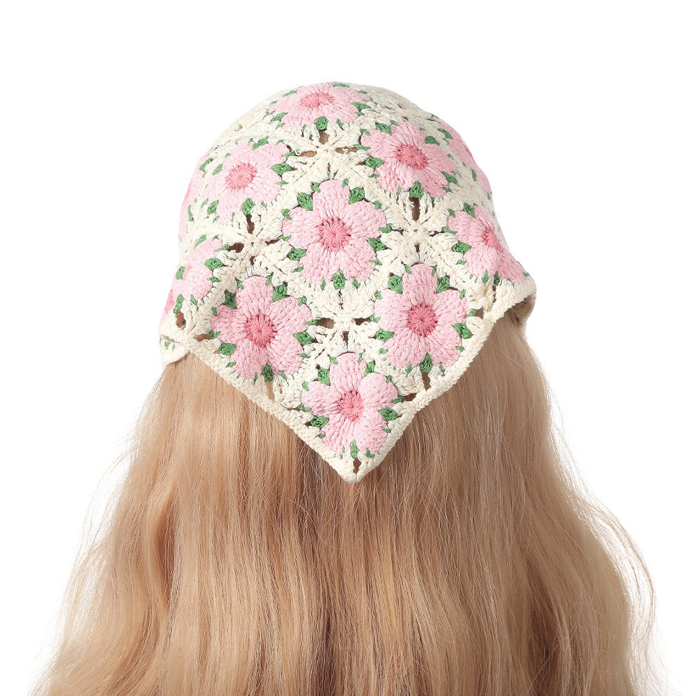 Vintage Weaving Knitting Flowe - đánh giá và giá Headband Summer Knit